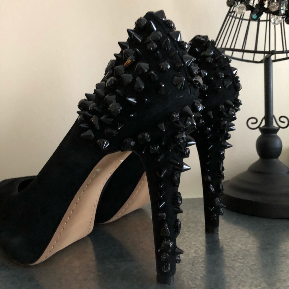 Sam Edelman Spike Heel Suede Pump